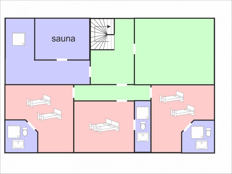 Chalet Julia met privé-sauna
