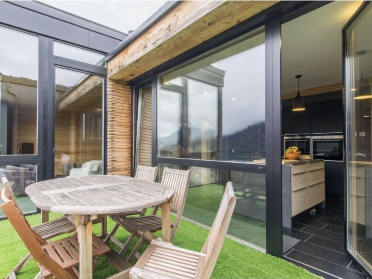 Chalet du Saix met privé-zwembad