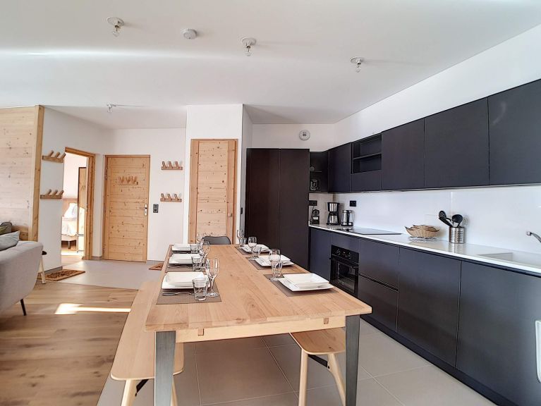 Chalet-appartement Chalet 2000 met buiten whirlpool