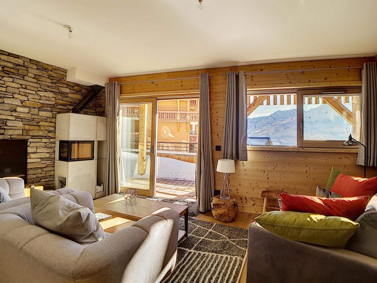 Chalet-appartement Chalet 2000 met buiten whirlpool