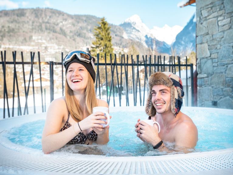 Appartement Club MMV Samoëns Village bergzicht