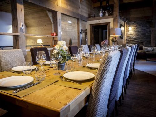 Chalet du Cocoon Le Cocoon met sauna en buiten-whirlpool - 16-19 personen