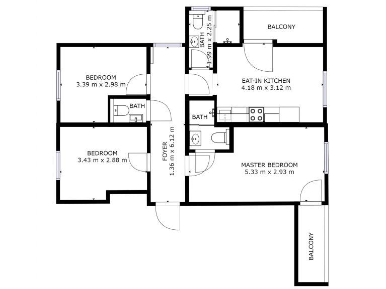 Chalet Edelweiss am See Combi, 5 apt. incl. gezamenlijke keuken en eetruimte