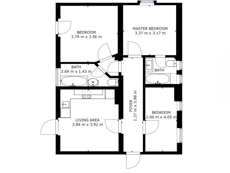 Chalet Edelweiss am See Combi, 5 apt. incl. gezamenlijke keuken en eetruimte