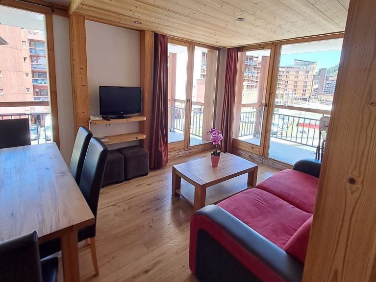Chalet-appartement La Cime des Arcs met cabine