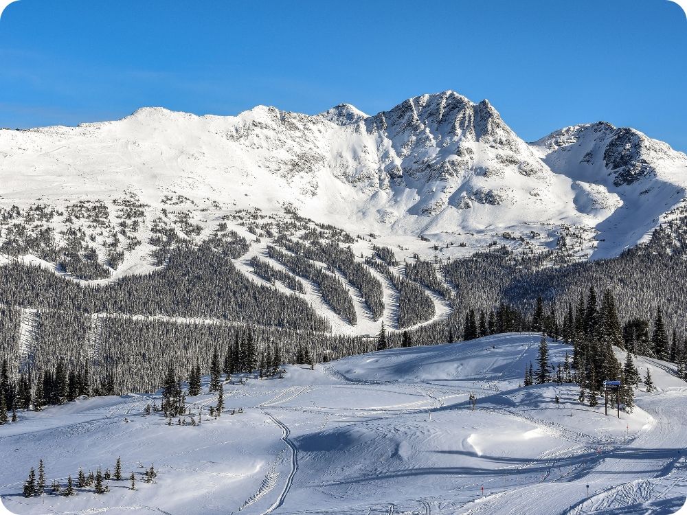 sneeuwzeker skigebied maart
