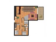 Chalet In de Wolken inclusief catering met sauna en whirlpool-17