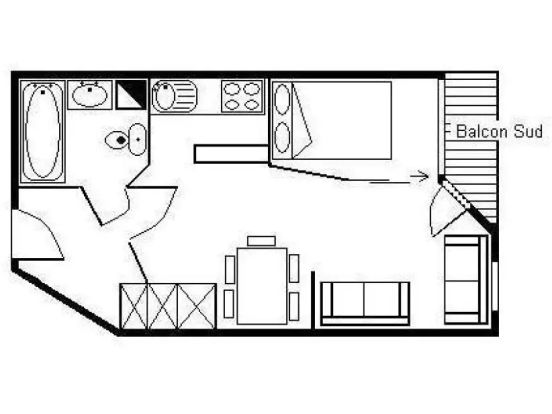 Appartement Necou-15