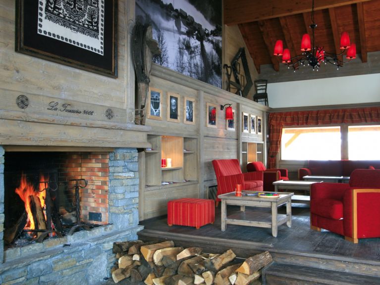 Chalet-appartement L'Ecrin des Sybelles met cabine