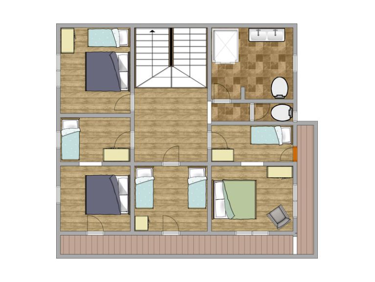 Chalet-appartement Ferienhaus Rieder Am Bach