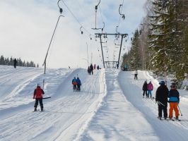 Skivakantie skipas skilift