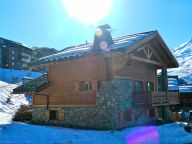 Chalet Le Hameau des Marmottes Combi Les Hameau des Marmottes 14p + 14p met sauna, naast elkaar gelegen-47
