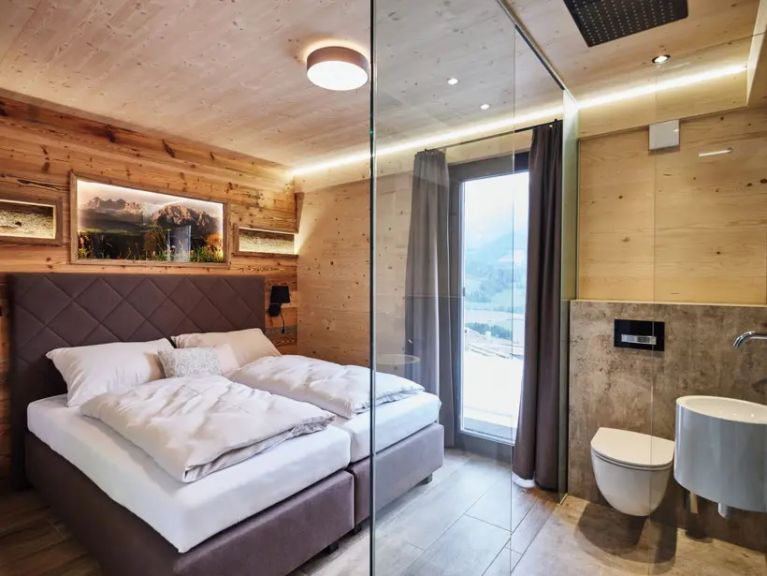 Chalet-appartement Bergresort Hauser Kaibling Chalet met privé buitenzwembad