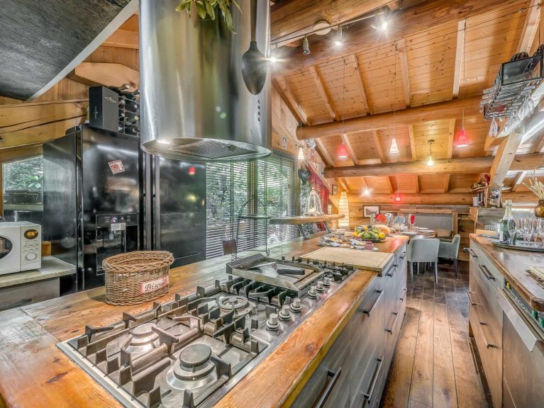 Chalet Iseran met buiten-whirlpool, sauna en hammam