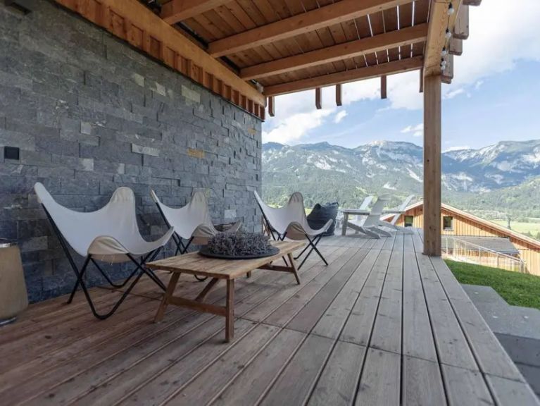 Chalet-appartement Bergresort Hauser Kaibling Chalet met privé buitenzwembad
