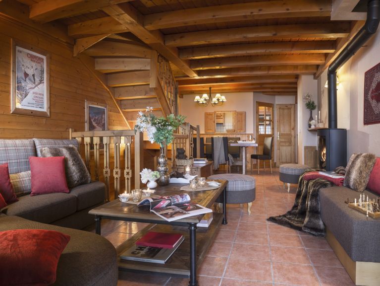 Chalet-appartement Montagnettes Hameau de la Sapinière gerenoveerd