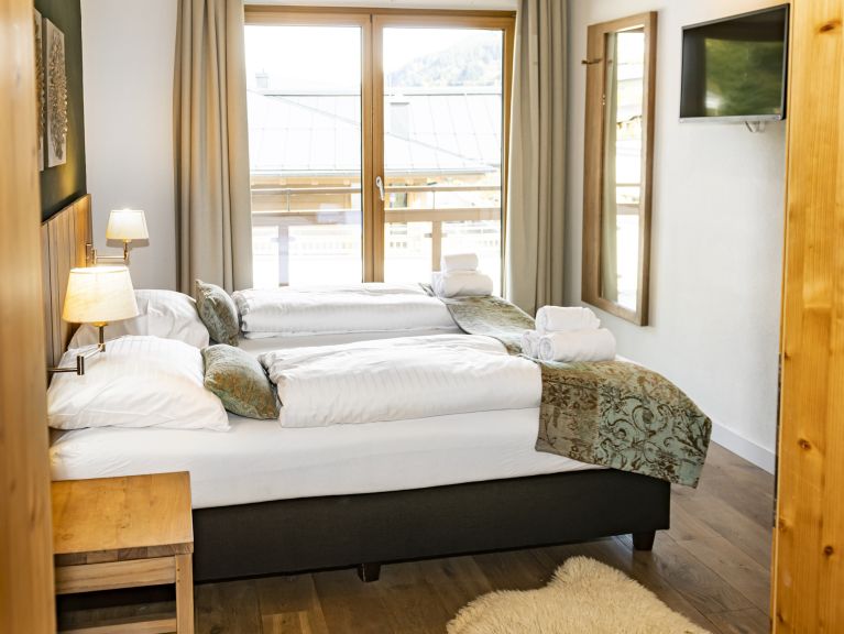 Appartement Kaprun Glacier Estate met sauna