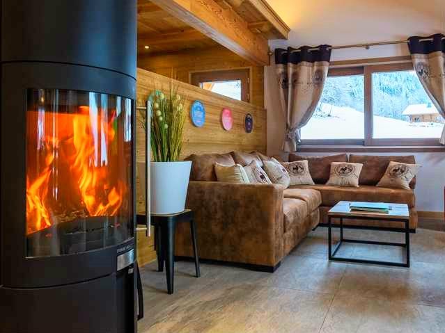 Chalet Emilie met buiten-whirlpool