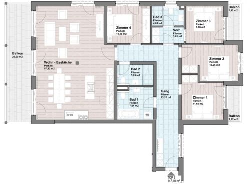 Appartement Residenz Drachenstein Wildschönau - 8 personen