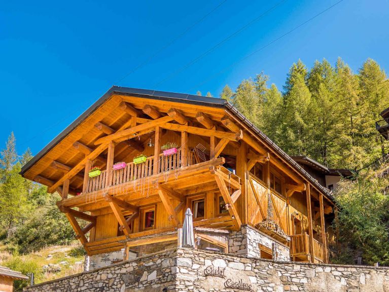 Chalet Iseran met buiten-whirlpool, sauna en hammam