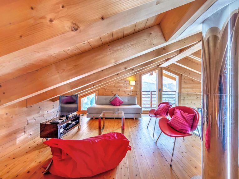 Chalet sur Piste met privé-sauna