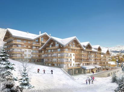 Chalet-appartement Le Caprice Blanc studio-1