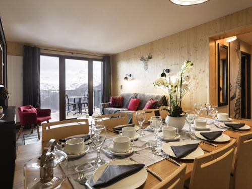 Appartement Club MMV L'Etoile des Sybelles bergzicht - 8-10 personen