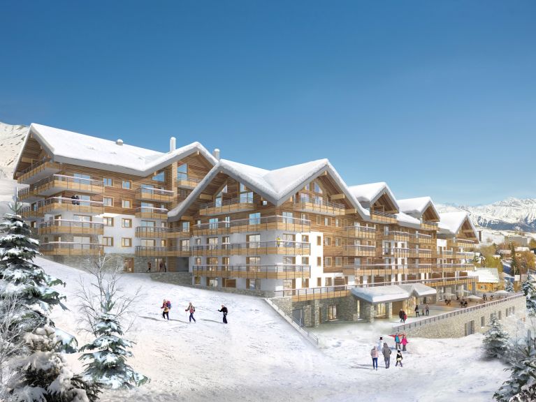 Chalet-appartement Le Caprice Blanc studio