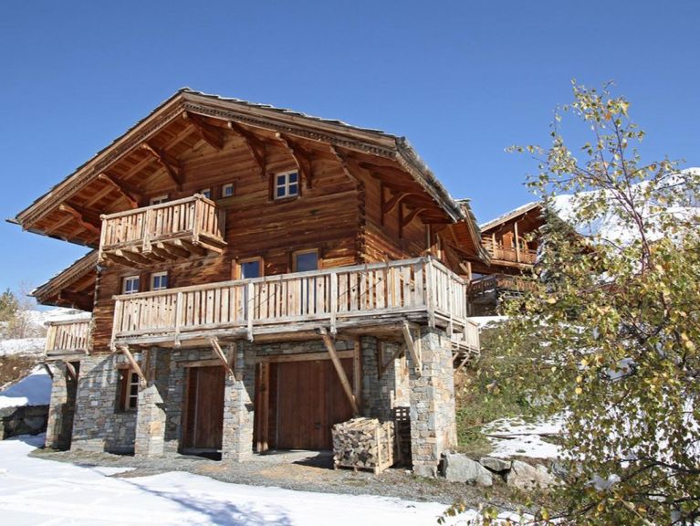 Chalet de L'Altiport Melusine met sauna en whirlpool