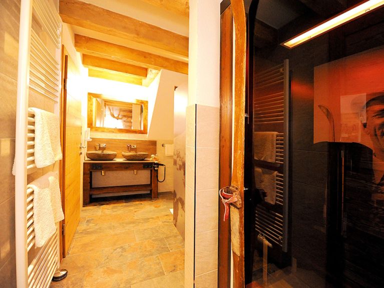 Chalet-appartement Berghof combi, met twee (privé) infraroodcabines