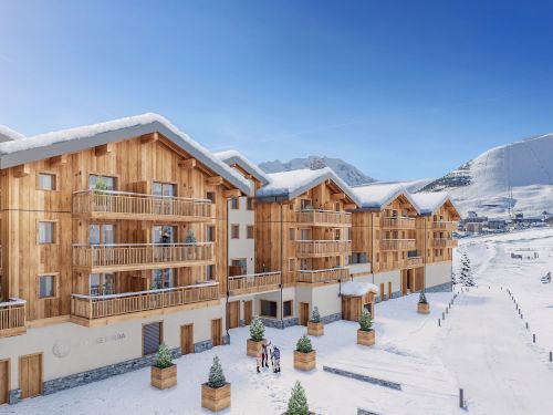 Chalet-appartement Residence La Perle d'Alba met cabine en duplex - 6-8 personen