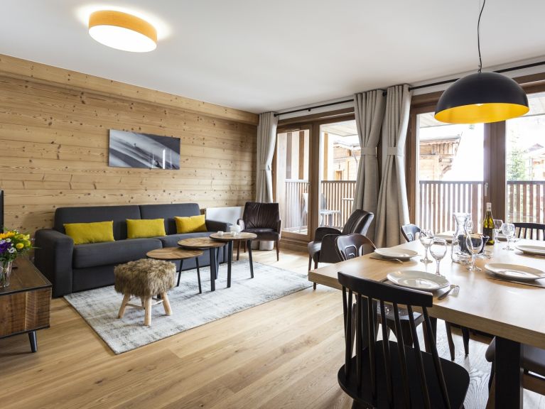 Chalet-appartement Le Diamant des neiges Bergzicht