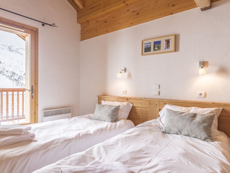 Chalet-appartement Dame Blanche 28 (combinatie 2x 14) personen met twee sauna's