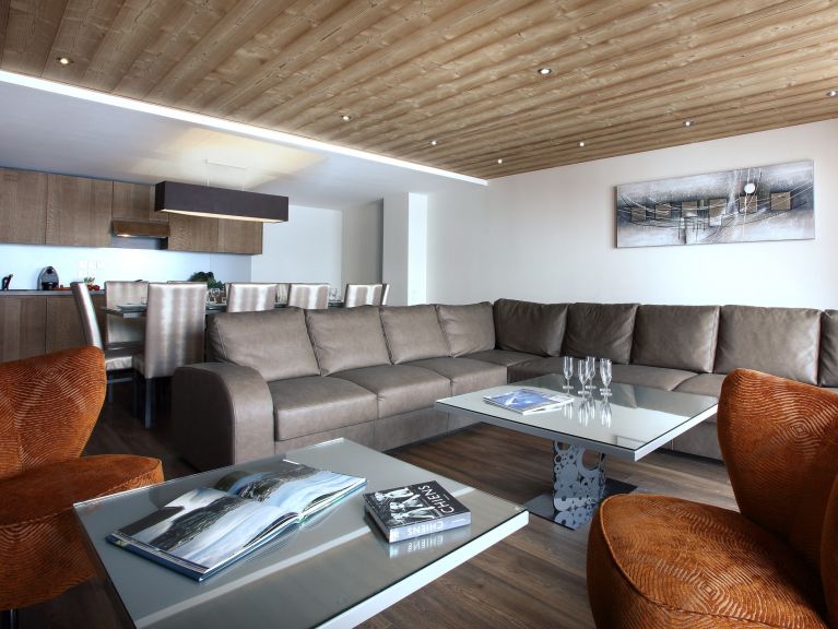 Chalet-appartement La Source des Arcs met privé-sauna