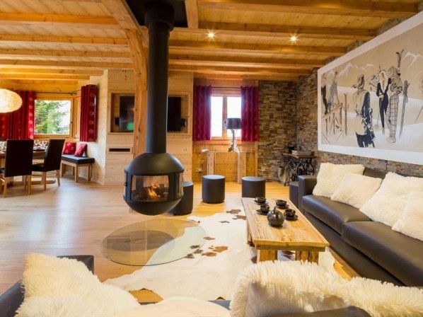 Chalet Le Joyau des Neiges met sauna en whirlpool