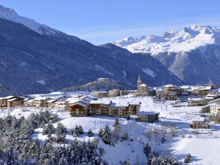 Chalet-appartement Les Flocons d'Argent met slaaphoek
