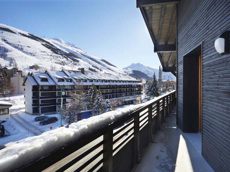 Chalet-appartement Le Hameau met cabine