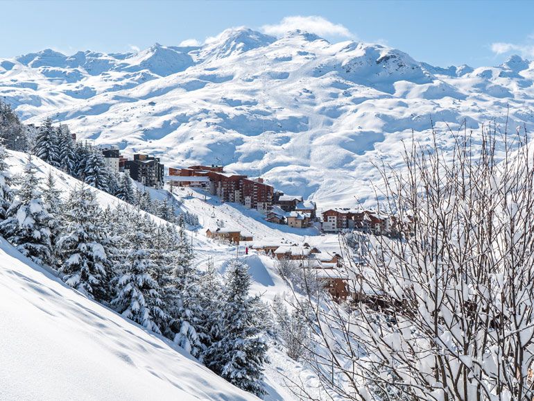 Les Menuires ski in Frankrijk