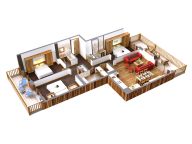 Chalet-appartement La Source des Arcs type 3 - 80 m²-12