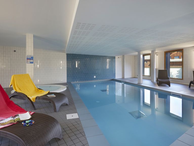 Chalet-appartement Le Hameau met cabine
