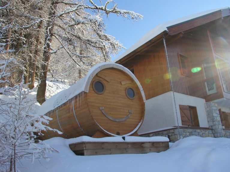 Chalet de Bellecôte Type 2, Polman Mansion met sauna