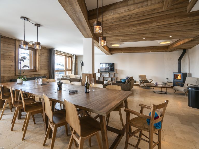 Chalet-appartement Cocoon met houtkachel