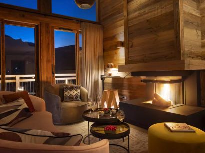 Chalet Caseblanche McFoggin met open haard en sauna-2