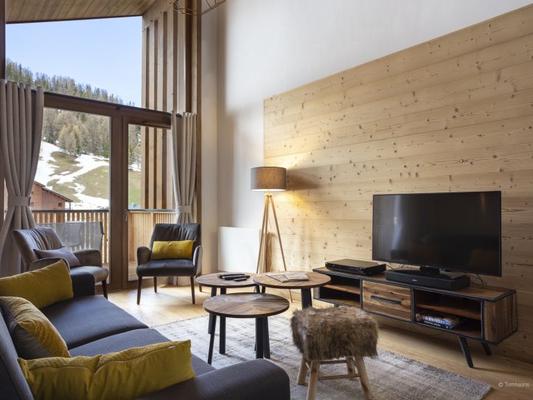 Chalet-appartement Le Diamant des neiges Bergzicht