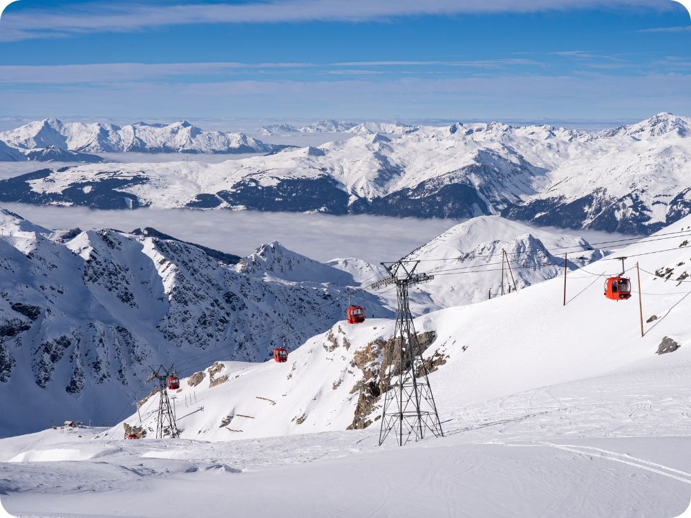 La Plagne bergzicht