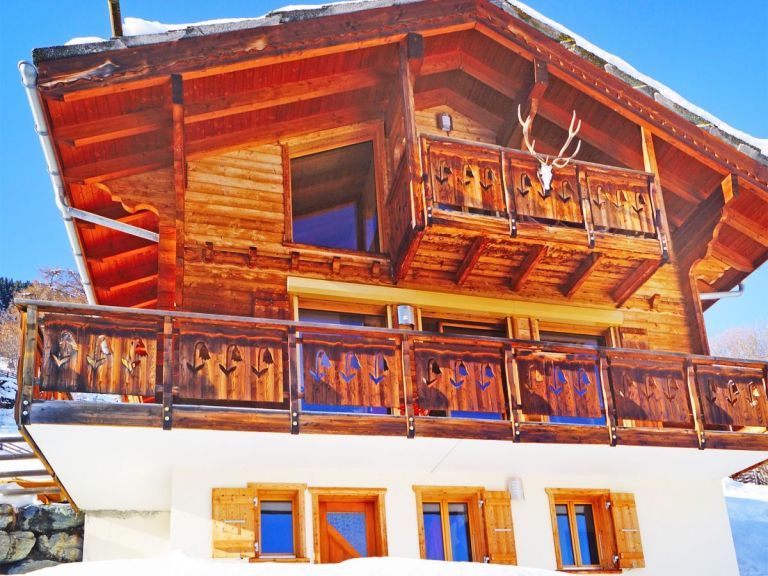 Chalet Etoile des 4 Vallées met privé-sauna