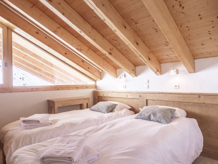 Chalet-appartement Dame Blanche 28 (combinatie 2x 14) personen met twee sauna's