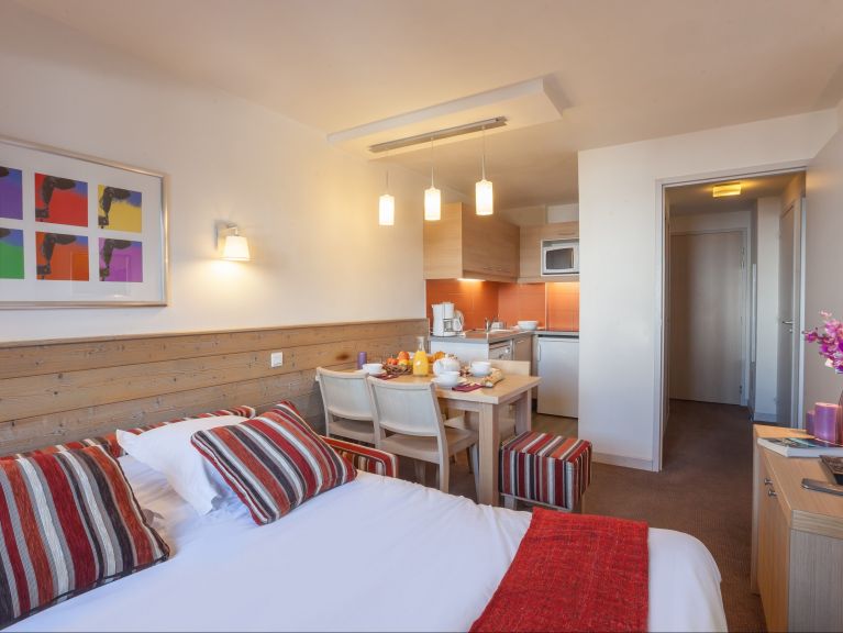 Appartement Les Gémeaux studio met slaaphoek