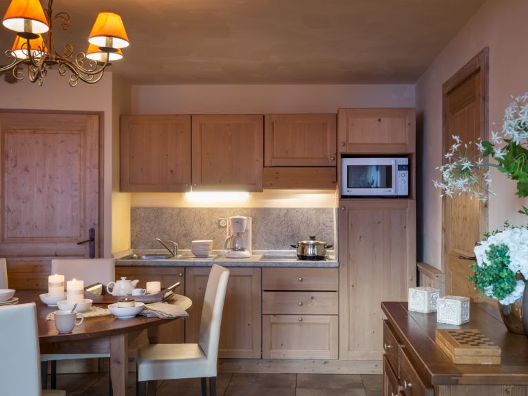 Chalet-appartement Montagnettes Oxalys met open haard