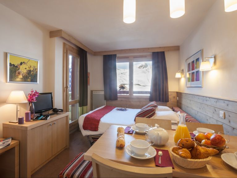 Appartement Les Gémeaux studio met slaaphoek